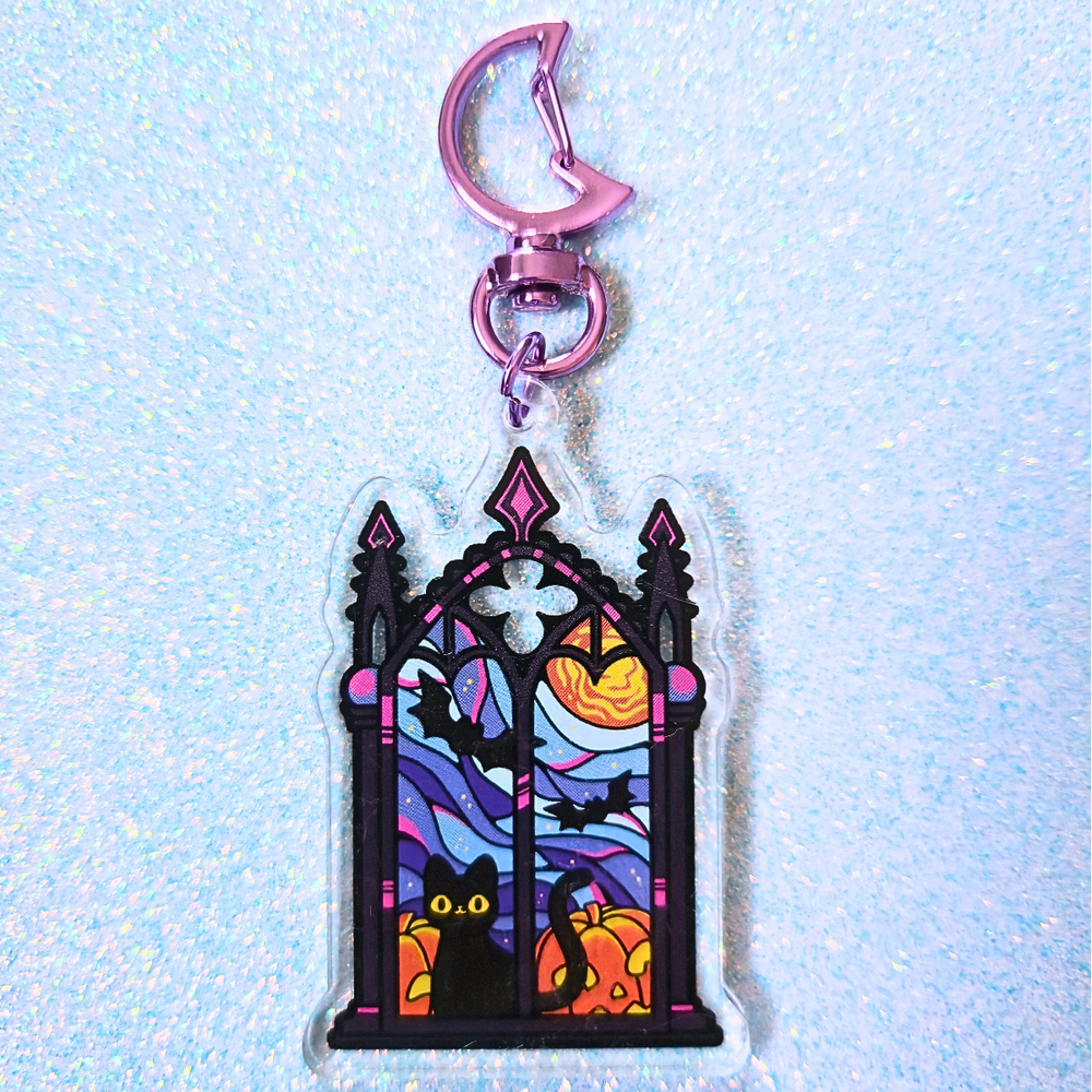 セーラームーン Stained glass key ring セーラームーン Stained glass