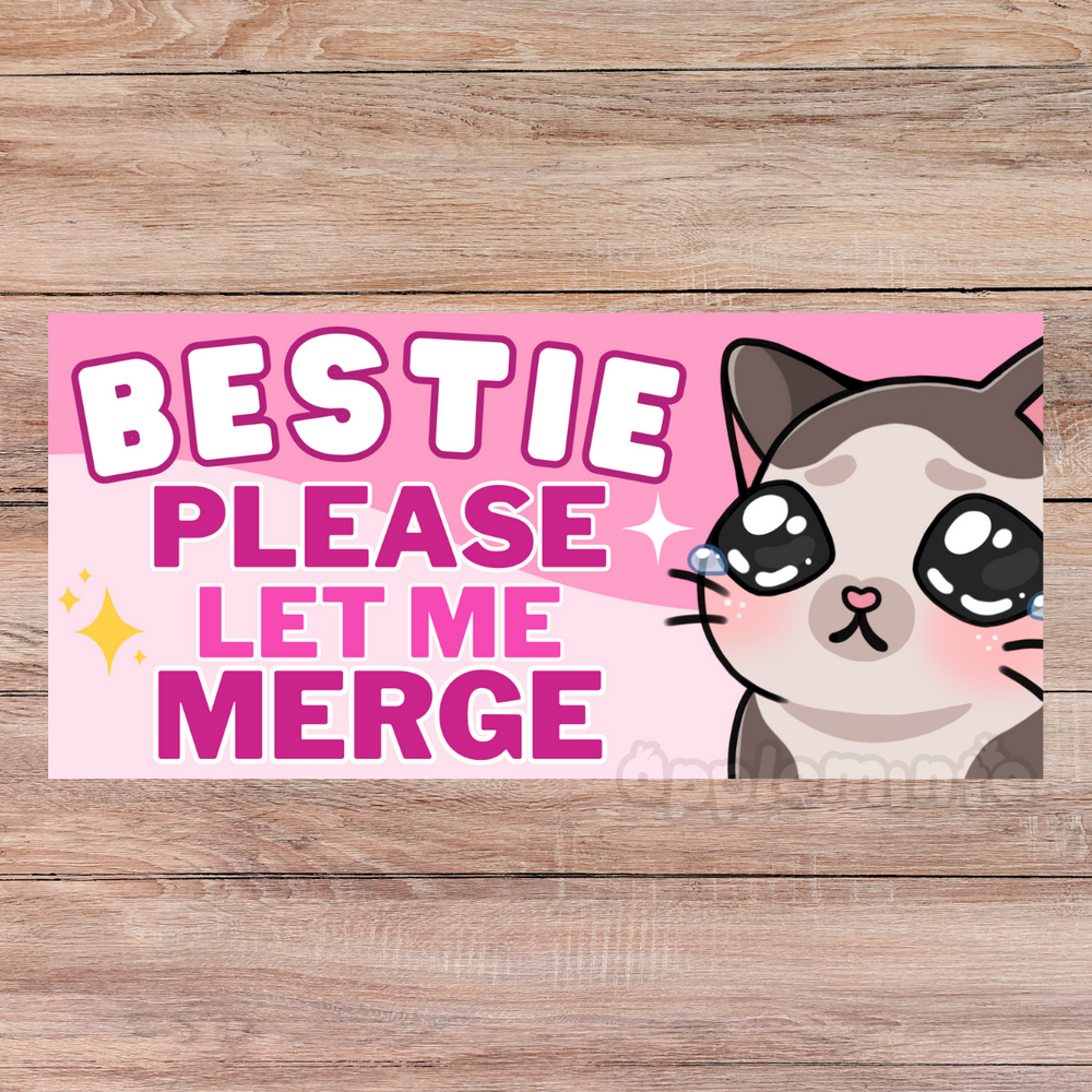 BESTIE BUMPER STICKER