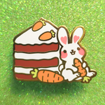 HOPPY CARROT CAKE PIN