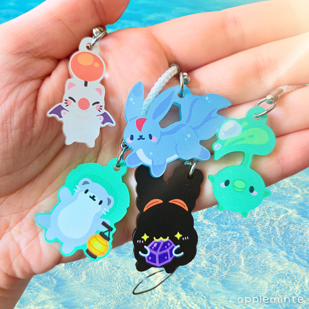 FFXIV Phone Charms – appleminte FFXIV Phone Charms – appleminte