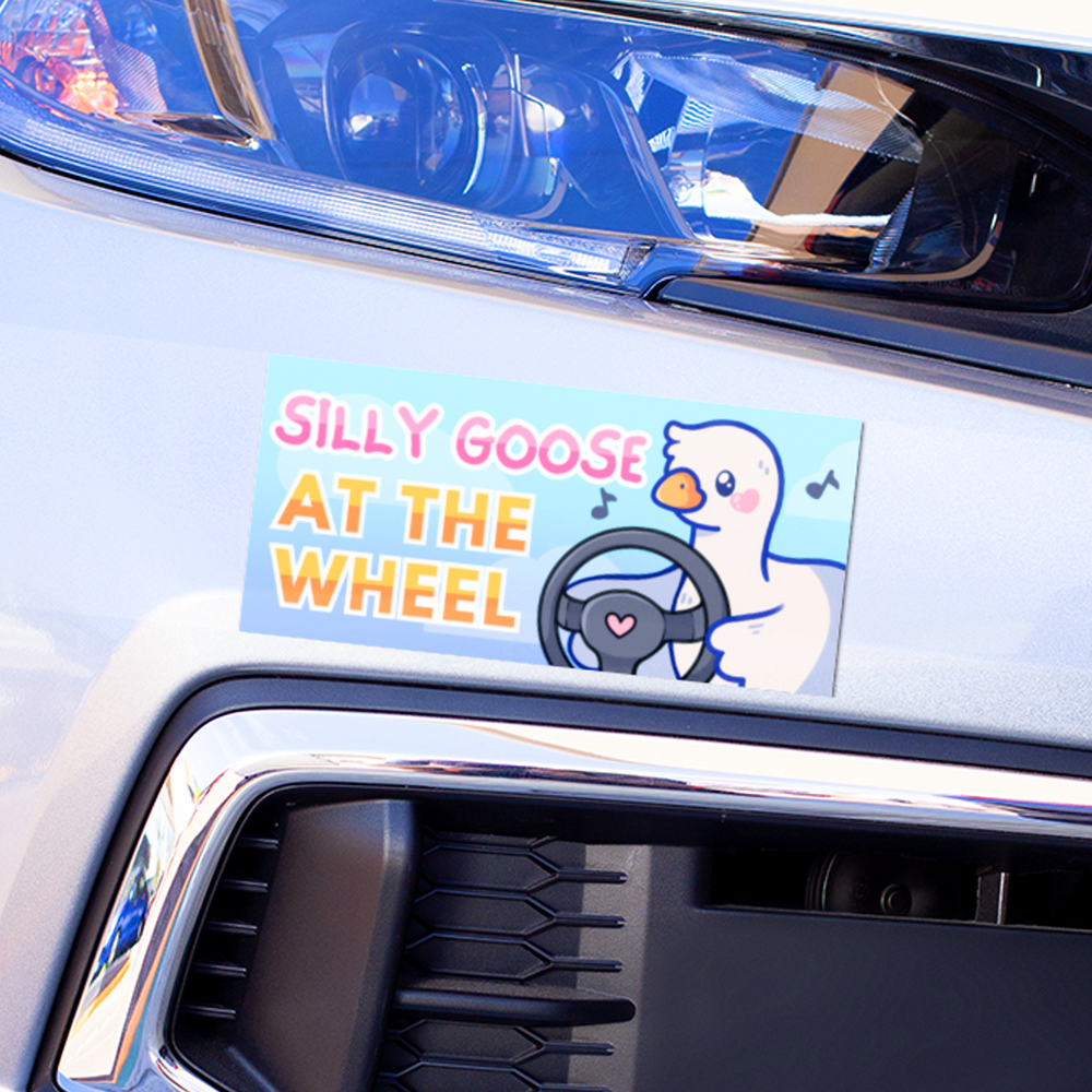 SILLY GOOSE BUMPER STICKER