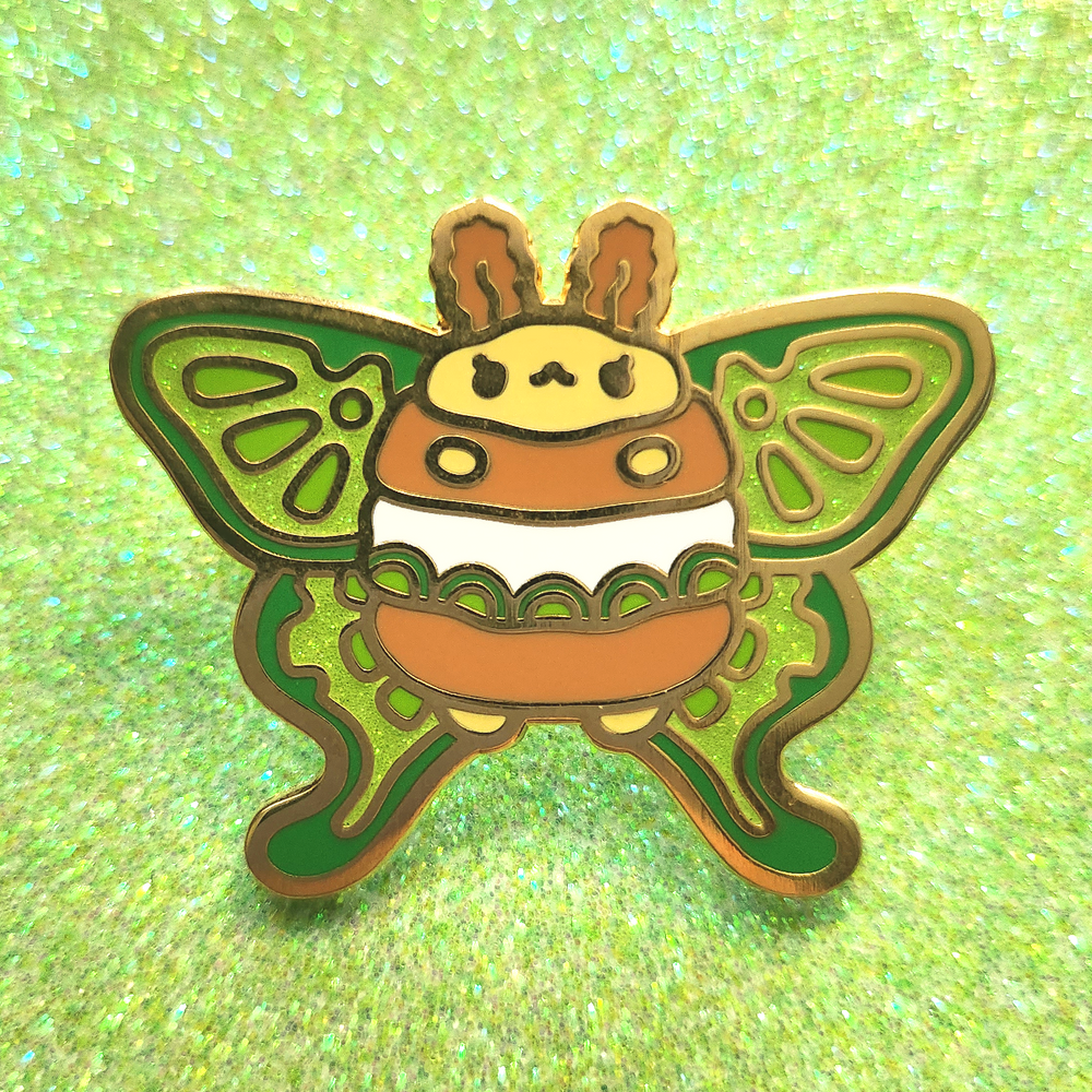 KEY LIME MOTH PIN