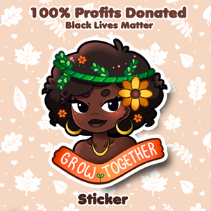 
                
                    Load image into Gallery viewer, BLACK LIVES MATTER STICKER (CHARITY)
                
            