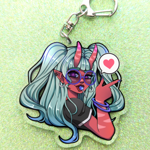 Demon Lollipop Keychain