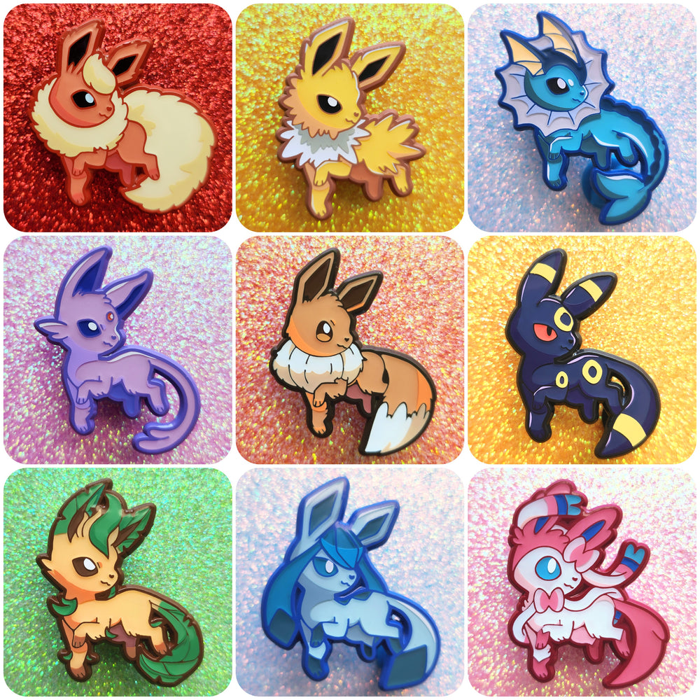 EEVEELUTIONS PIN SET 2.0