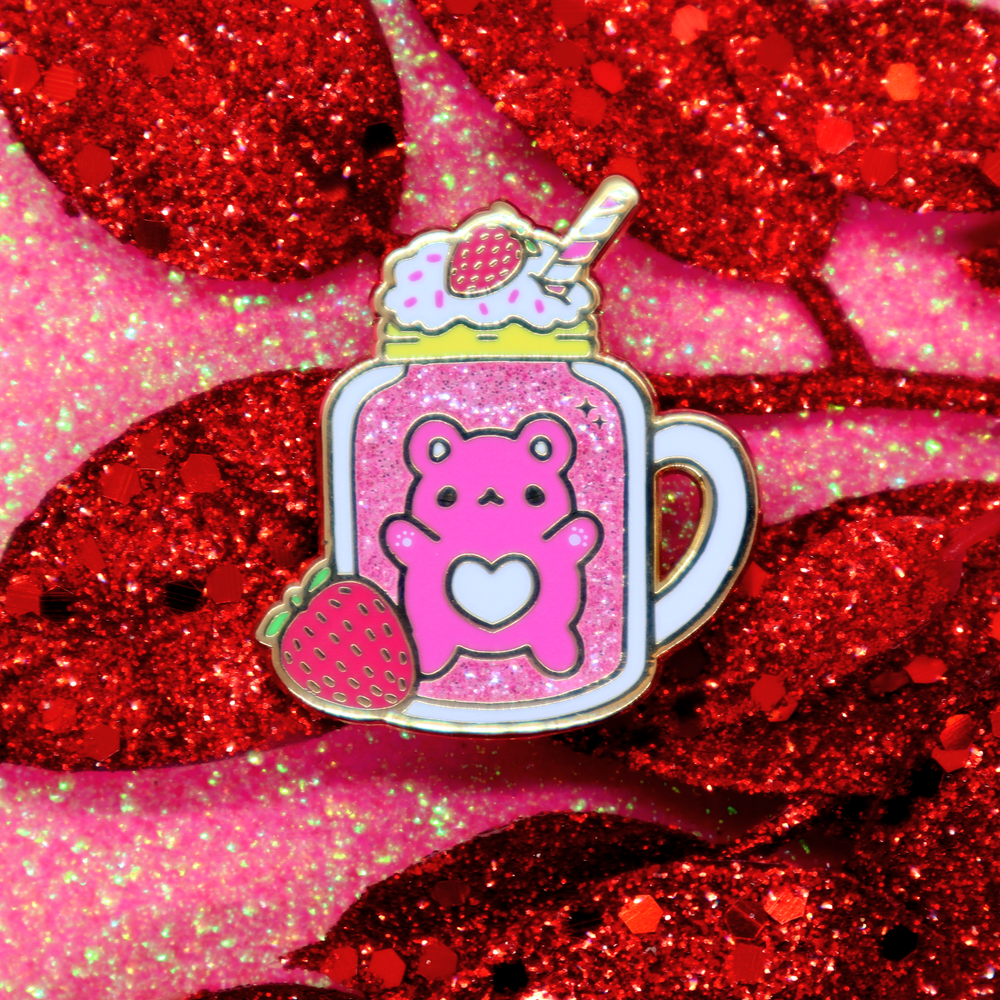 Strawbeary Heart Milkshake - appleminte