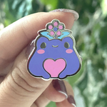 FLORAL FROGGIE PIN