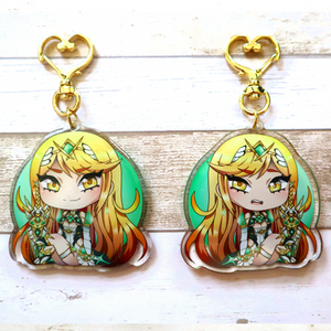 
                
                    Load image into Gallery viewer, Mythra Keychain
                
            