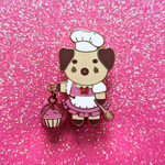 Baker Pug Dangling Pin