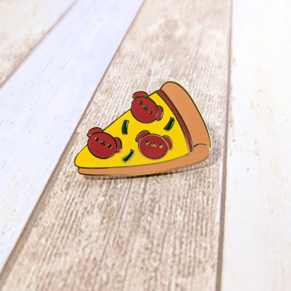 Pupperoni Pizza Pin