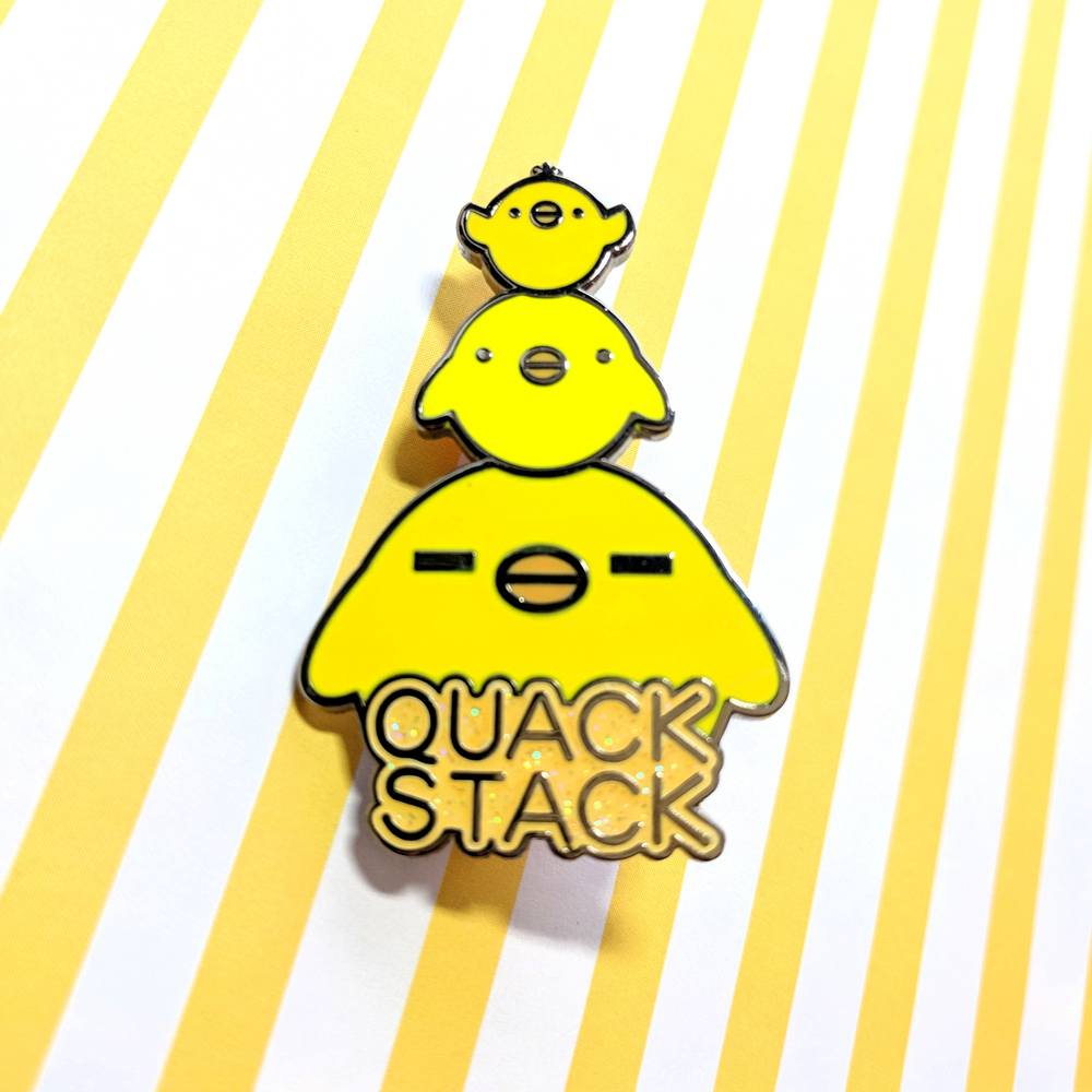 Quack Stack Pin