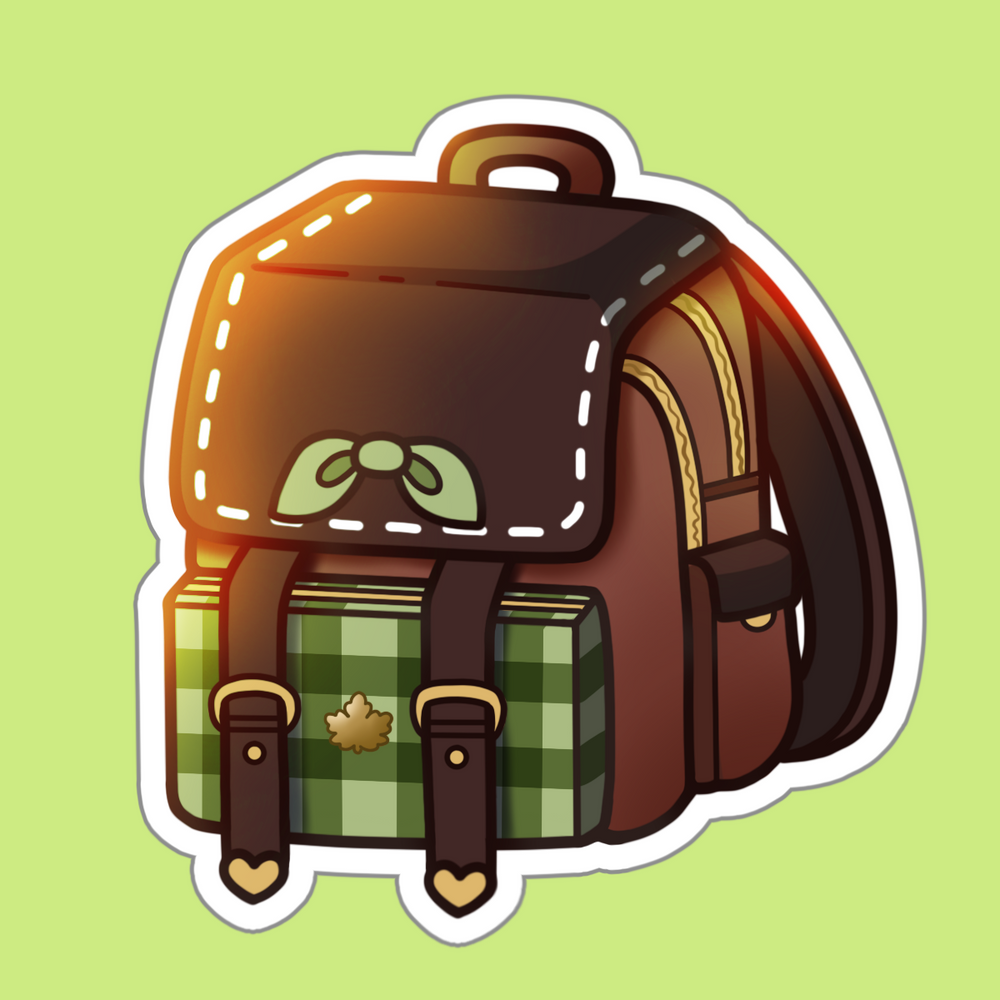 
                
                    Load image into Gallery viewer, WOODLAND BACKPACK STICKER
                
            