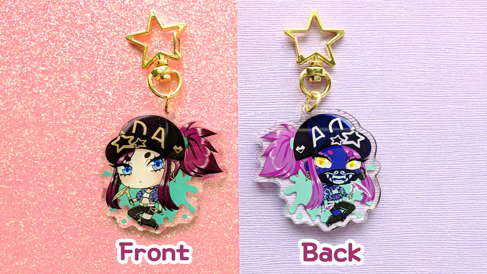 K/DA Akali Keychain