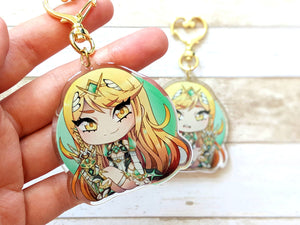 
                
                    Load image into Gallery viewer, Mythra Keychain
                
            